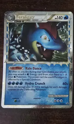 Feraligatr Prime HGSS07 Ultra Rare Holo HGSS Pokemon Promo Card - Image 1