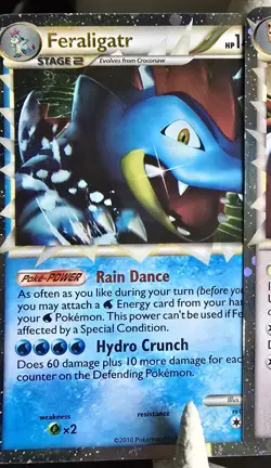 Feraligatr Prime HGSS07 Ultra Rare Holo HGSS Pokemon Promo Card - Image 3
