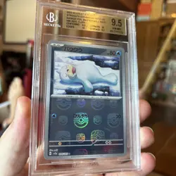 2023 Pokemon Japanese SWSH sv2a 151 Seel #086 Master Ball Pattern BGS 9.5 - Image 4