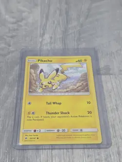 2017 Pokemon Sun & Moon Burning Shadows #40 Pikachu - C731 - Image 3