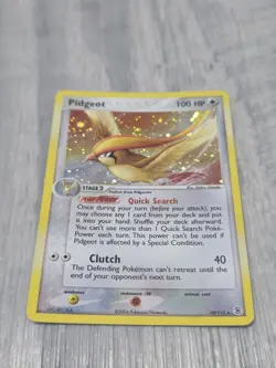 Pokemon Fire Red & Leaf Green Pidgeot 10/112 Holo - C758 - Image 1