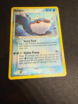 Kyogre 15/106 Rare Emerald Pokemon Near Mint - Image 1
