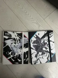 ✨Pokemon TCG Black Bolt & White Flare Binder Set 📦 Fast Delivery! - Image 1