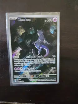 Pokemon TCG Mewtwo 052 Scarlet & Violet Promo Holo 052 - Image 1