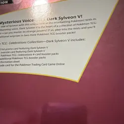 Pokemon TCG Celebrations Collection Dark Sylveon V Booster Box, 1 Box - Image 3