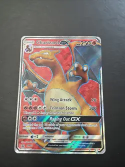 Pokemon Charizard GX SM60 SM Black Star Promos Promo GX Holo 250 - Image 1