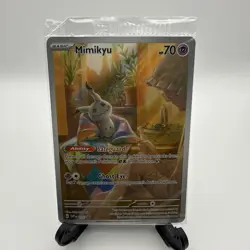 SEALED Pokemon TCG: Mimikyu SVP 075 Black Star Promo Holo English - Image 1