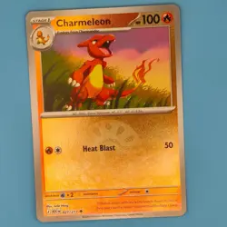 CHARMELEON (FRIEND BALL) 021/217 HOLO ASCENDED HEROES POKEMON REVERSE HOLO NM/M - Image 1