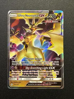 Pokemon TCG Ultra Necrozma GX 95/131 - NM - Forbidden Light - Image 1