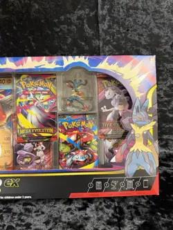 Pokemon TCG Mega Lucario EX Figure Collection Box Factory Sealed Brand New 🚚 - Image 3