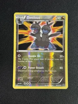 Zweilous 85/114 Reverse Holo Pokemon TCG XY Steam Siege Uncommon NM - Image 1