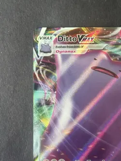 Pokemon Ditto Vmax Shining Fates #051/072 Ultra Rare Full Art Holo Near Mint - Image 3