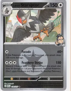 Larry's Staraptor Ascended Heroes 170/217 Energy Reverse Holo Pokemon TCG NM - Image 1