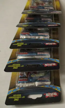 5 Sealed Blister Boosters Yu-Gi-Oh Legend of Blue Eyes White Dragon 25th Ann. - Image 4