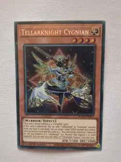 Yugioh BLGG-EN017 - Tellarknight Cygnian - Secret Rare - Image 1