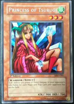 Princess of Tsurugi MRD-086 Metal Raiders 1st Edition Yu-Gi-Oh! TCG - Image 1