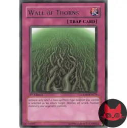 Yugioh Wall of Thorns CRMS-EN079 Rare 1st Edition NM - Image 1