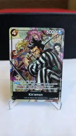 Kin'emon OP16-082 (Alternate Art) - One Piece The Time of Battle - Image 1