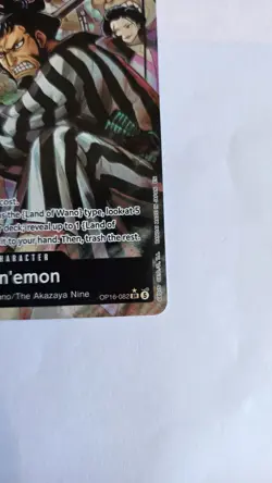 Kin'emon OP16-082 (Alternate Art) - One Piece The Time of Battle - Image 5
