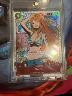 Treasure Rare Nami ST01-007 Alt Art OP06 Wings Of The Captain NM TR One Piece - Image 1
