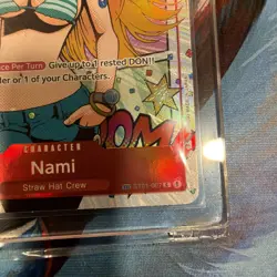 Treasure Rare Nami ST01-007 Alt Art OP06 Wings Of The Captain NM TR One Piece - Image 2
