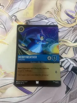 Merryweather Feisty Fairy Cold Foil 139/204 Wilds Unknown Disney Lorcana - Image 1