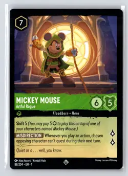 Mickey Mouse #88/204 The First Chapter Disney Lorcana - Image 1