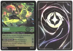 Disney Lorcana TCG Merida - Gifted Archer 89/204 Foil Wilds Unknown - Image 3