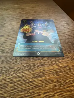 2023 Disney Lorcana—Spooky Sight #237 Whispers in the Well—Enchanted Foil NM+ - Image 2