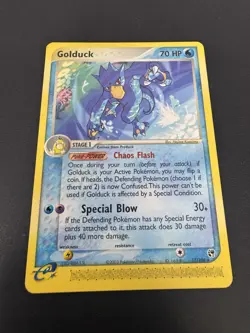 Golduck 17/100 EX Sandstorm Non-Holo Rare Nintendo Pokemon Card - Image 1