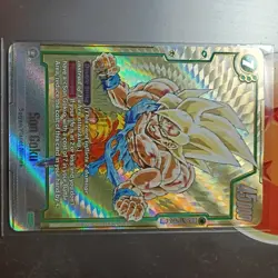 Son Goku FB05-119 Gold Manga Rare Dragon Ball Card Fusion World - Image 1