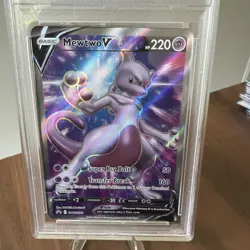 Mewtwo V SWSH229 SWSH: Sword & Shield Promo Cards Holo PSA 10 - Image 3