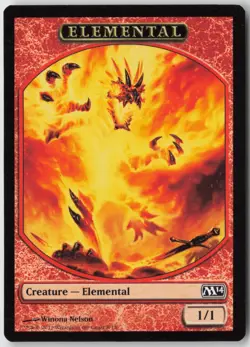 Elemental Token (8) - Normal - Magic 2014 (M14) - NM - Image 1