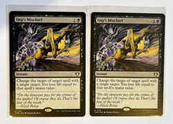 MTG – Commander Masters – Imp’s Mischief – Rare 0167 x 2 - Image 1