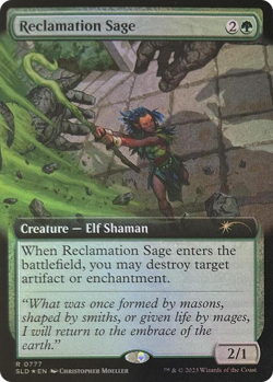 Reclamation Sage - Foil - Extended Art x1 - Secret Lair Drop Series - NM-Mint, E - Image 1