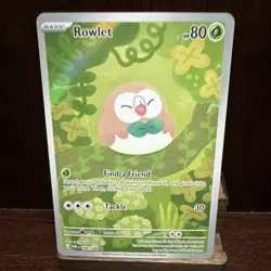 Pokemon TCG Rowlet 090/088 Perfect Order - Image 1