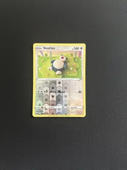 Snorlax 109/159 SWSH: Crown Zenith Reverse Holo Pokemon - Image 1