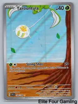 Tarountula 199/198 Illustration Rare Scarlet & Violet Pokemon Near Mint - Image 1