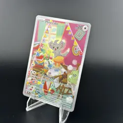 Pokemon TCG Minccino 182/162 SV05 Temporal Forces IR Holo Eng - Image 2