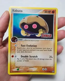 Kabuto 51/108 Power Keepers Reverse Holo Stamped Pokemon NM - Image 1