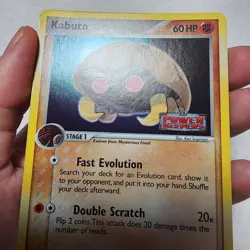 Kabuto 51/108 Power Keepers Reverse Holo Stamped Pokemon NM - Image 3