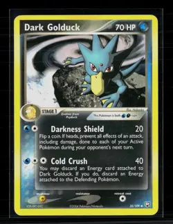 Pokemon 2004 EX Team Rocket Returns Dark Golduck #35/109 - Image 1
