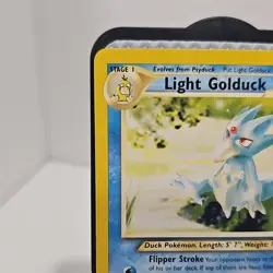 Pokemon Light Golduck 47/105 Uncommon Neo Destiny Regular Unlimited English - Image 2