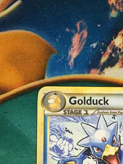 C5506 POKEMON TCG HGSS TRIUMPHANT GOLDUCK #22 REGULAR MP RARE - Image 3