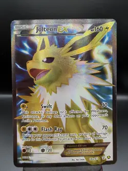 Jolteon EX 28a/83 Pokemon Generations Ultra Rare Full Art 2016 LP - Image 1