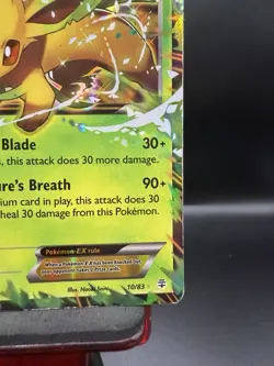 Leafeon EX 10/83 Pokemon Generations Ultra Rare 2016 MP - Image 4