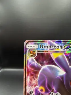 Umbreon GX 80/149 Pokemon TCG Sun & Moon Base Set Ultra Rare LP - Image 2