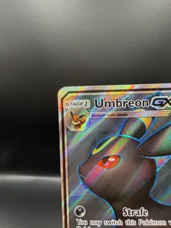 Umbreon GX 142/149 Rare Ultra Sun & Moon Pokemon - Full Art - LP - Image 2