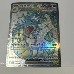 Pokemon Gyarados ex 225/198 Stage 1 300 HP 100 180+ Ultra Rare Holo - Image 1