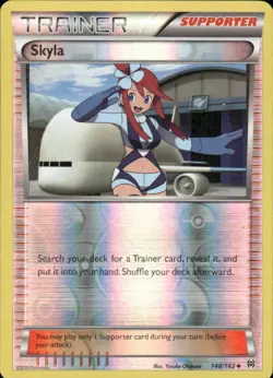 SKYLA 148/162 BREAKTHROUGH UNCOMMON REVERSE HOLO POKEMON YUSUKE OHMURA - Image 1